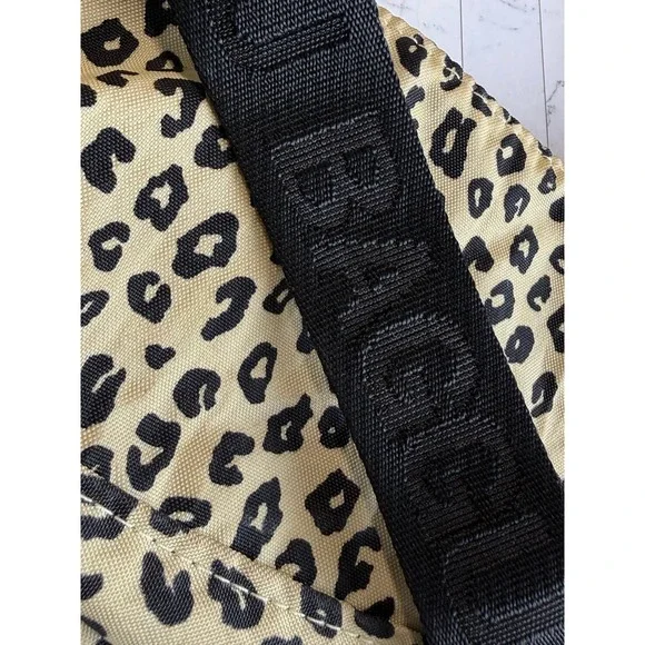 Baggu Mini Nylon Crescent — Honey Leopard - Picture 2 of 3